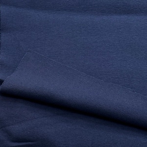 ★NY878◆3m◆1点限定!綿100%フライスニット◆ネイビー