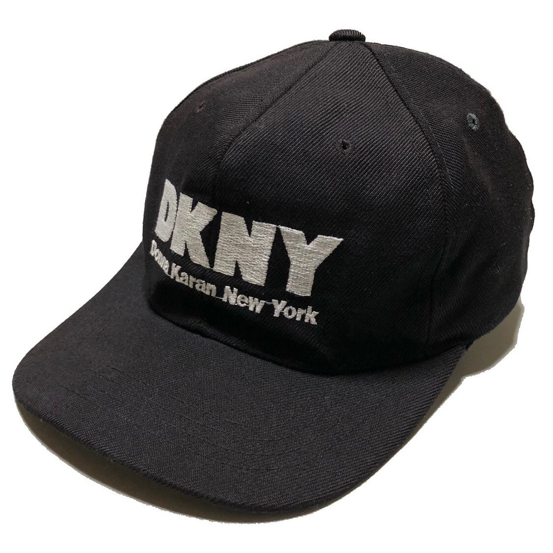 帽子ダナキャランニューヨーク ナイロン キャップ 90s - キャップ