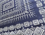 RN13962 ヴィンテージバンダナ NAVY