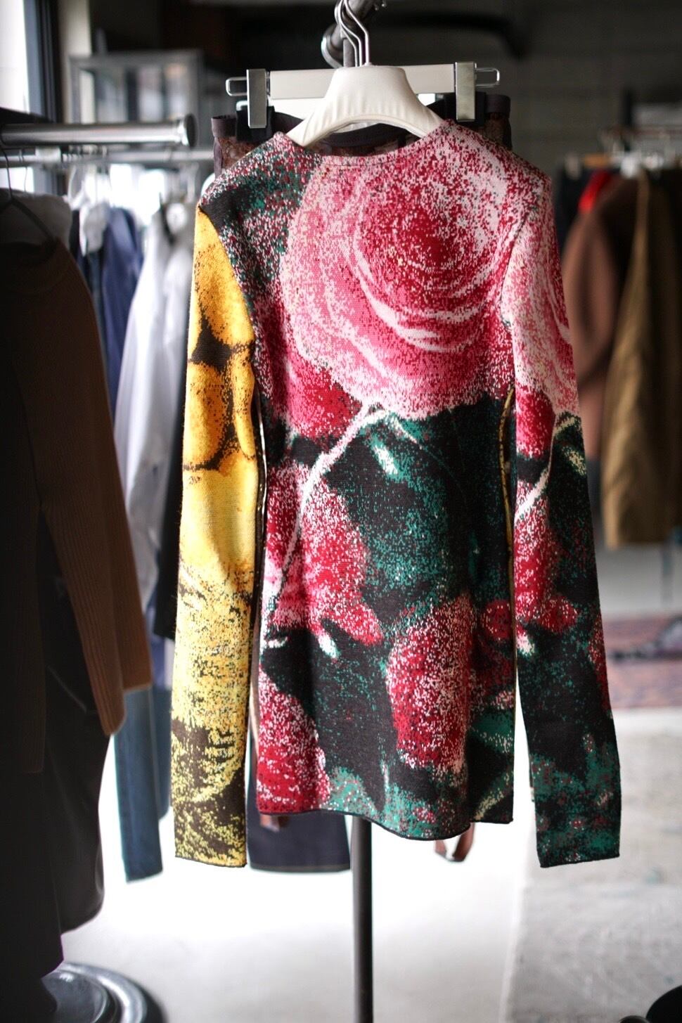 ニット/セーター mediam  photo knit pullover B Mediam Photo Knit Pullover・B - tity