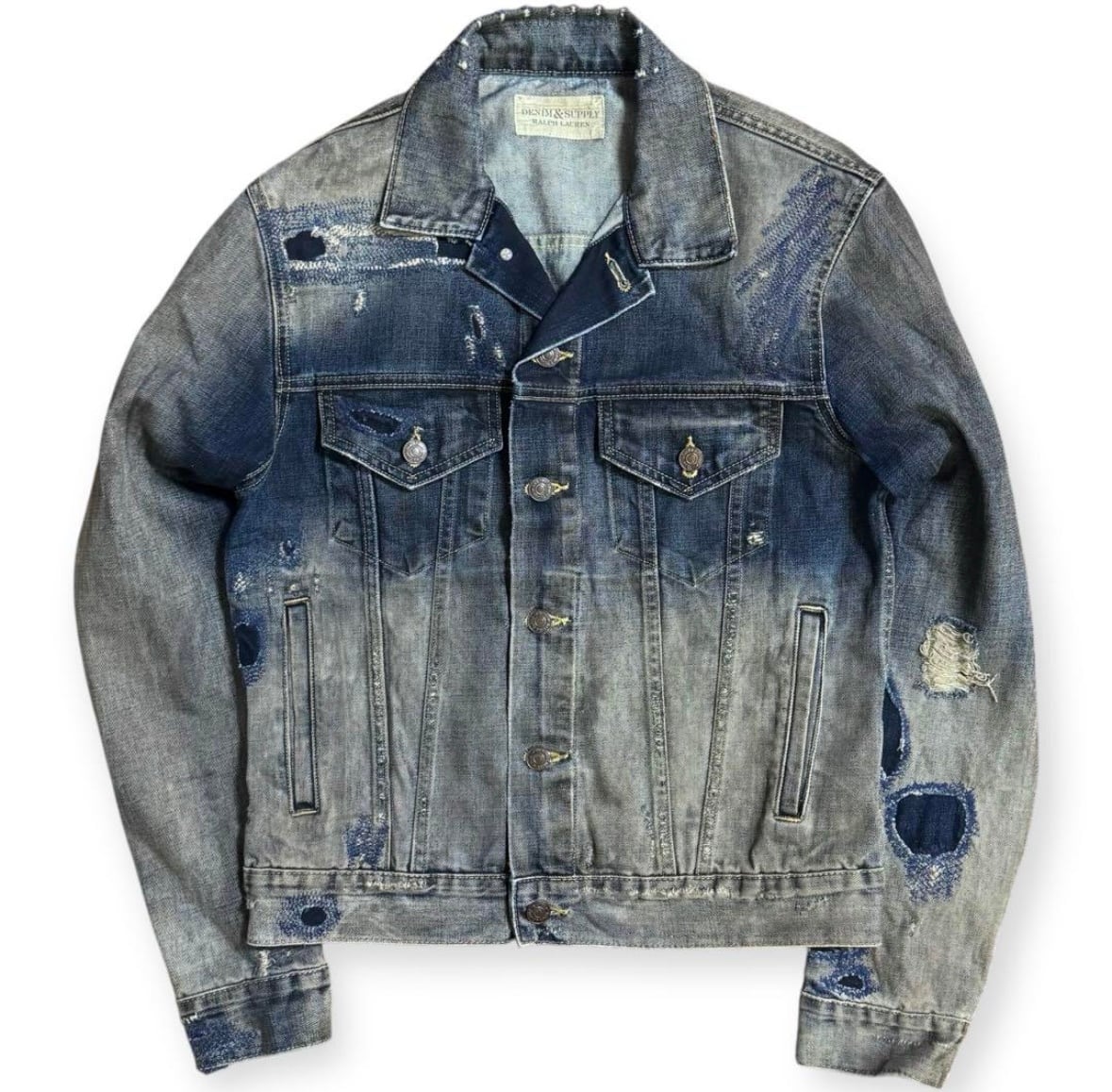 雰囲気抜群 DENIM&SUPPLY RALPH LAUREN ハードクラッシュ加工 3rd