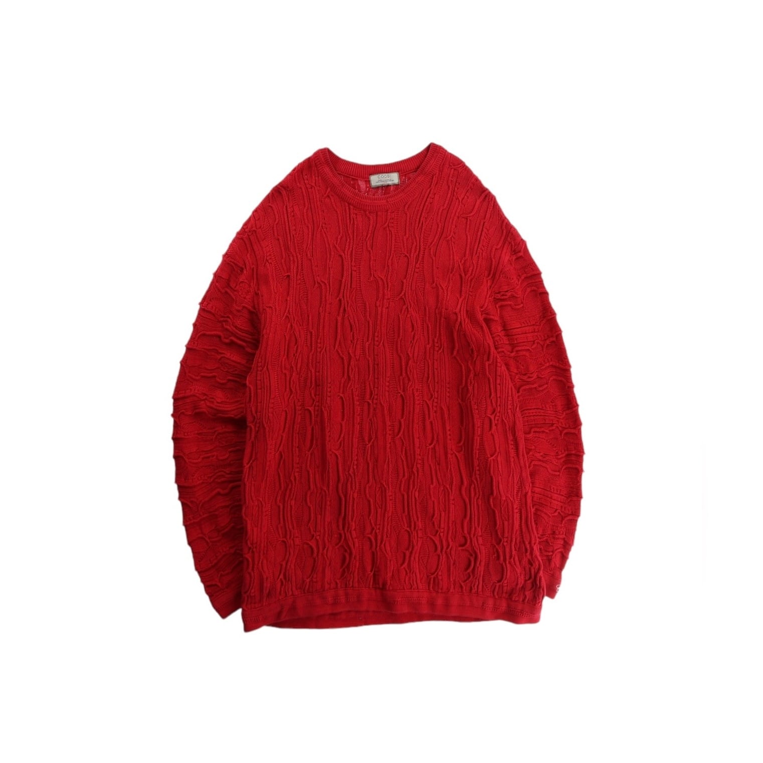 OTSU TOKYO】COOGI 3D Knit red one color -884- | cv