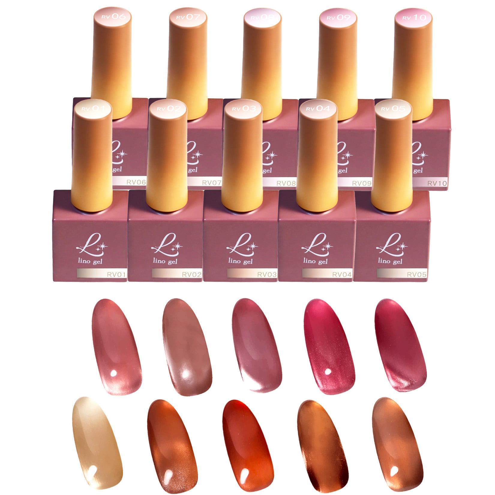 ジェルネイル・ネイルシール enoi jelly magnet 10 colors set enoi】jellyジェル10カラーセット enoi jelly magnet 10 colors set