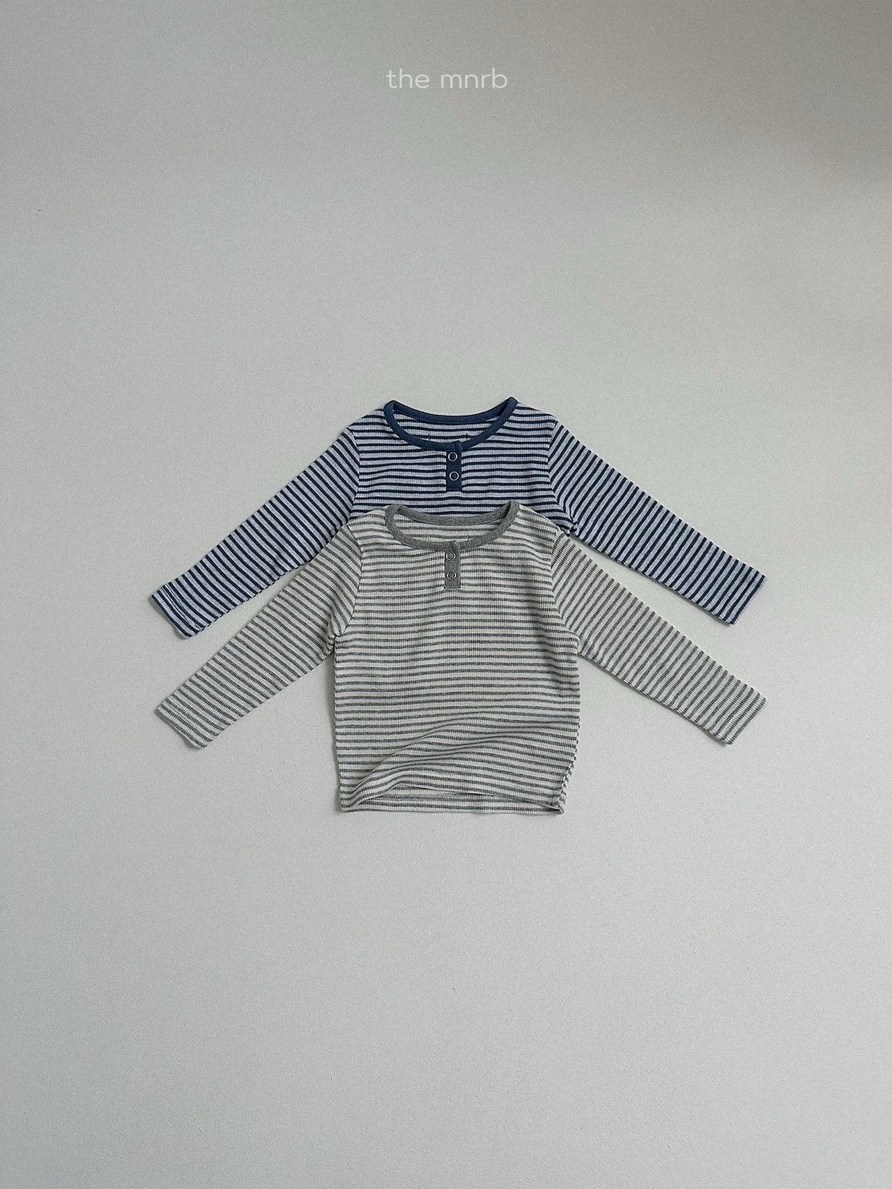 送料無料【予約】/ エディストライプTシャツ / minirobe