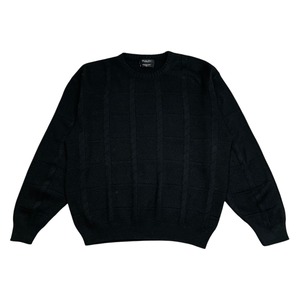 CHRISTIAN DIOR MONSIEUR ORLON ACRYLIC CABLE KNIT SWEATER SIZE XL (USED)