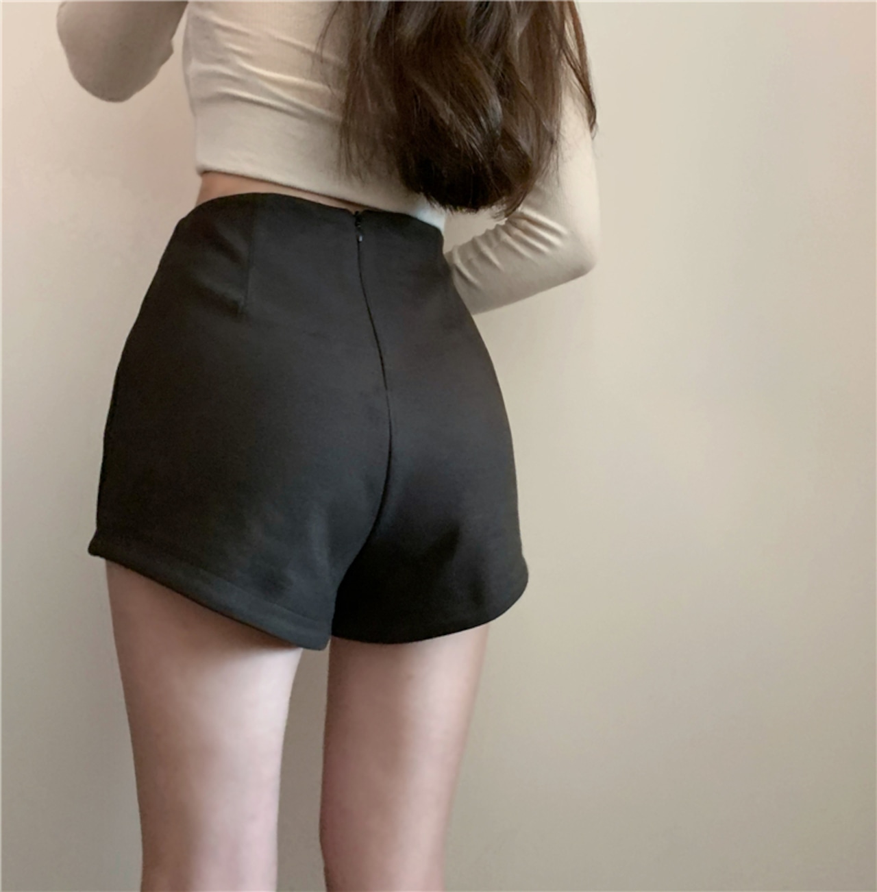 ハイウエストショートパンツ LK445
