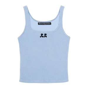 [rest & recreation] RR TERRY TANK TOP - SKYBLUE 正規韓国ブランド 韓国ファッション 韓国代行 レストアンドレクリエーション restrecreation 日本 店舗