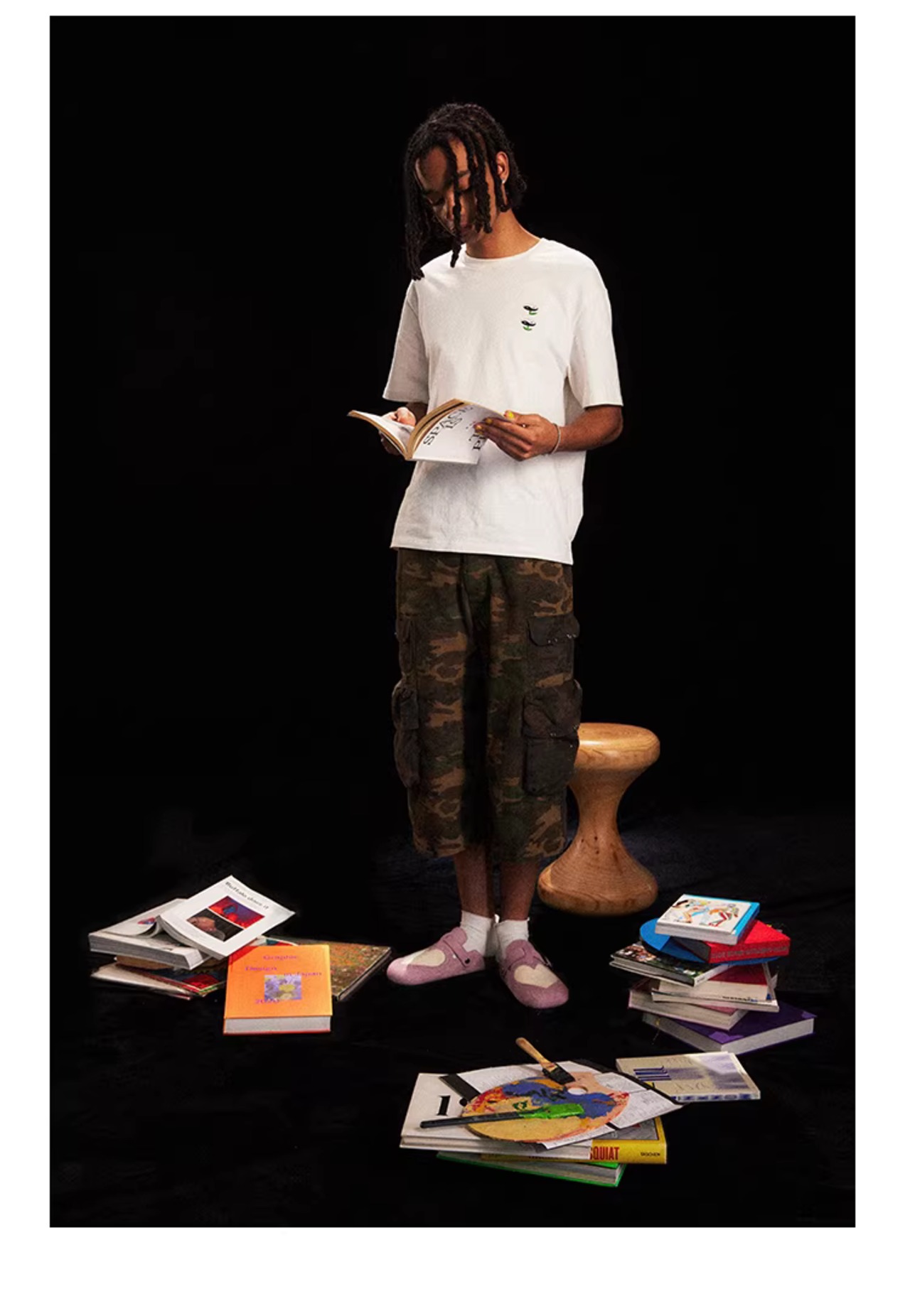 CONP Heart Closed-Toe Slides (Dusty Pink)