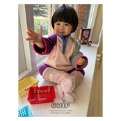 【取寄】CHIP ジェリーハーフネックスウェット|冬服|韓国子供服