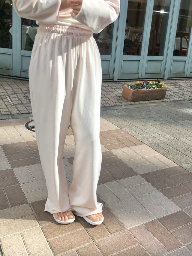 (予約) vegetable / Mello sweat pants 2color