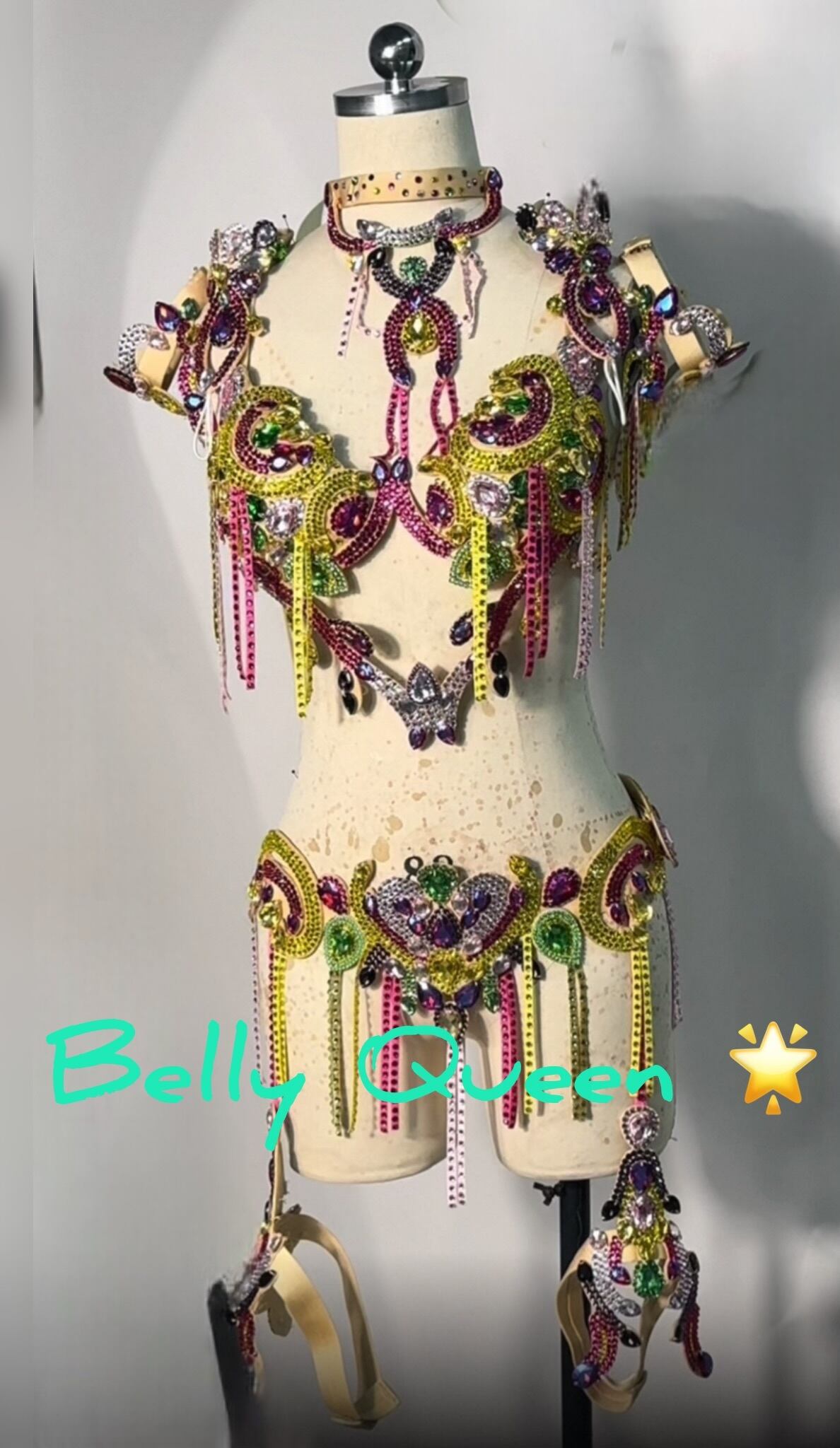 オーダーメイド イラキハリージドレス ベリーダンス衣装 | Belly Queen