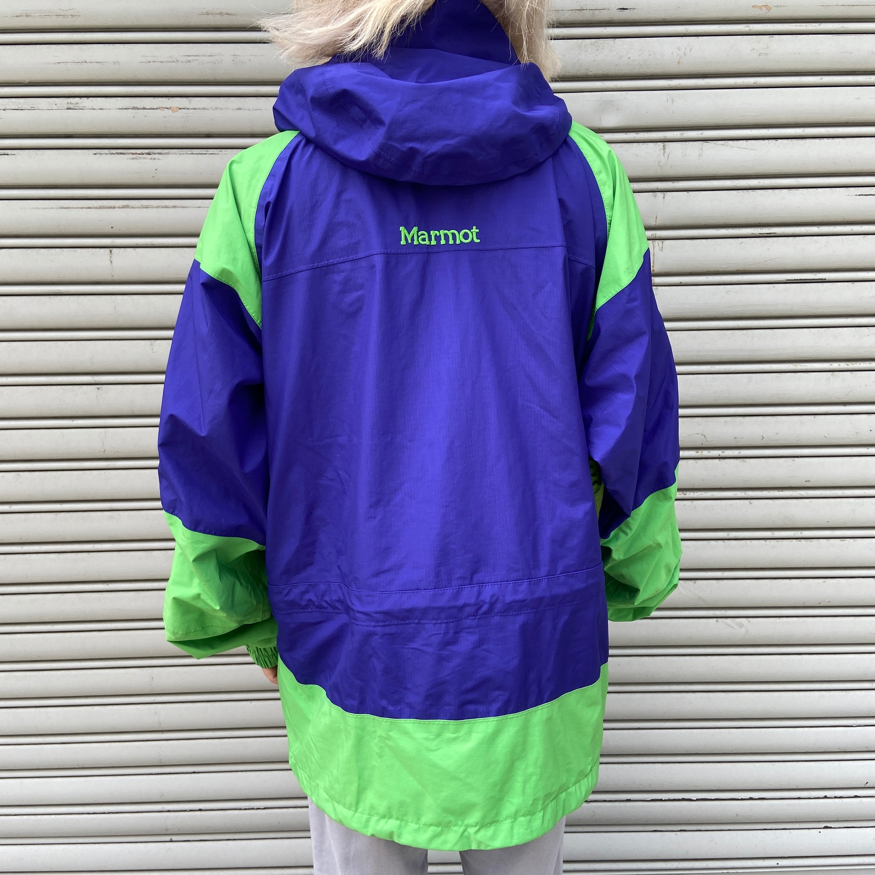 90s マーモット ゴアテックス マウンテンパーカー ブルー 90s マーモット ゴアテックス マウンテンパーカー ブルー