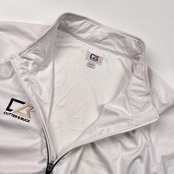 CUTTER & BUCK カッターアンドバック ハーフジップ 半袖 プルオーバー シャツ 3L/ホワイト メンズ ゴルフ
