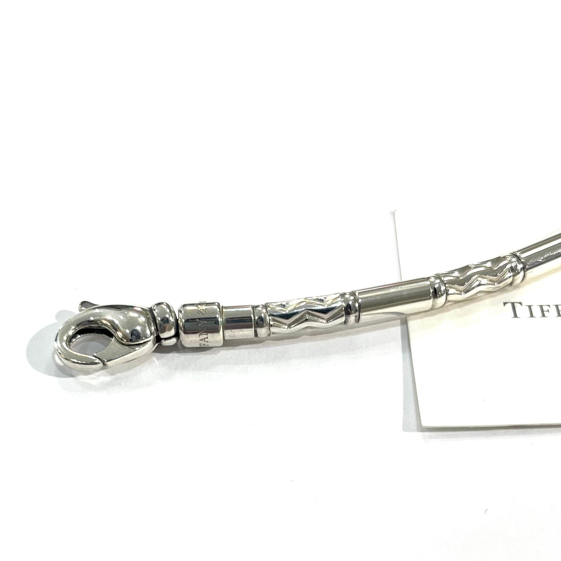 TIFFANY&CO.】2591 German Zig Zagブレスレット シルバー925／GERMANY