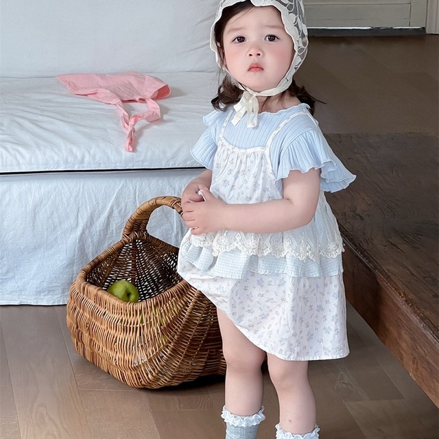 【BABY&KID】夏新作　小花柄ワンピース