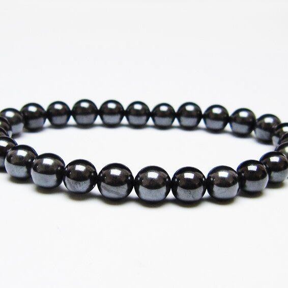 スギライト ブレスレット 7mm ブラックスギライト ブレスレット ブレス 一点物 メール便可 [M便 1/10] 111-47174