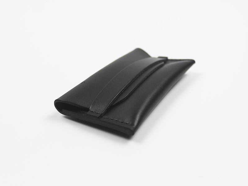 JAPAN LANSUI DESIGN 名入れ対応 ヌメ革手作り手縫い 名刺入れ 品番