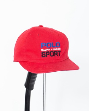 "POLO SPORT" embroidery cotton cap