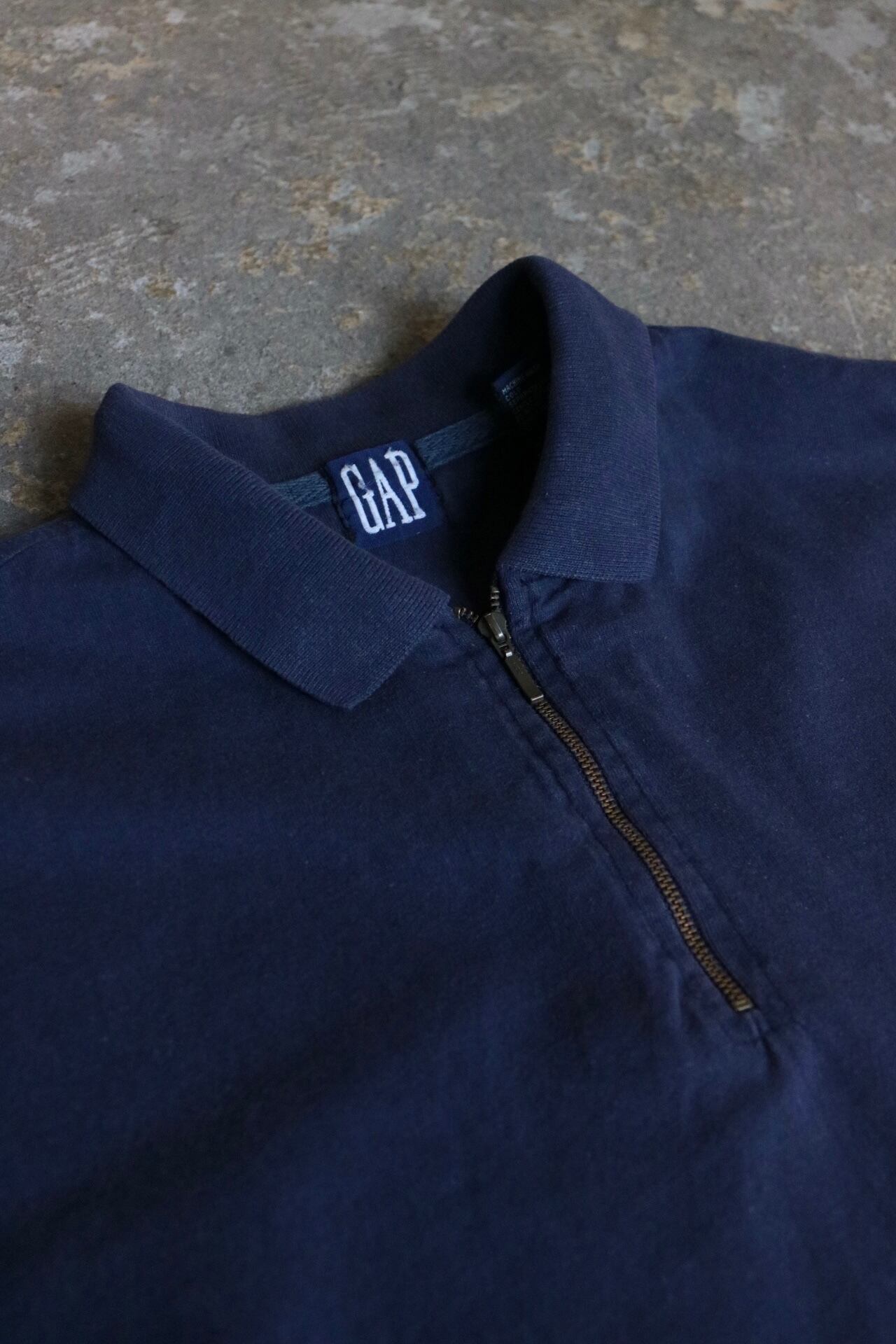 Vintage half zip long sleeve shirt | Cary powered by BASE
