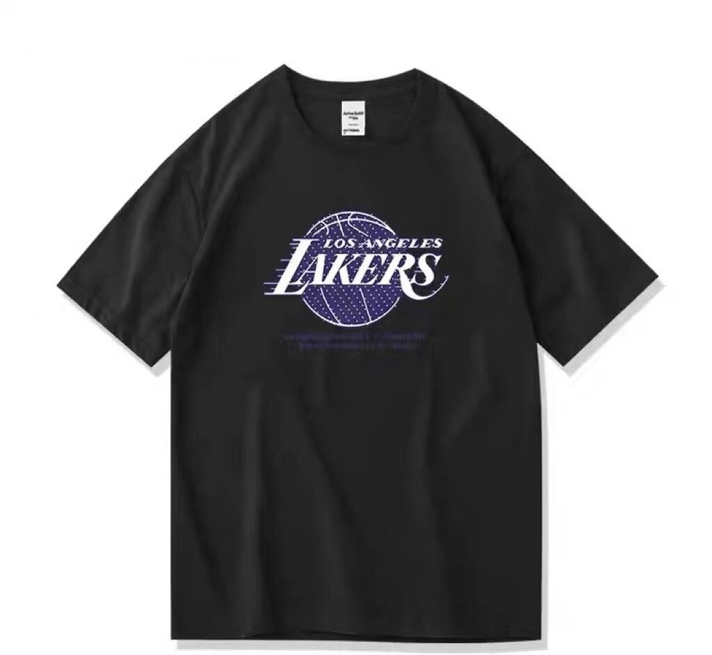 【トップス】LAKERS バスケットボール半袖Tシャツ 2201172335Y