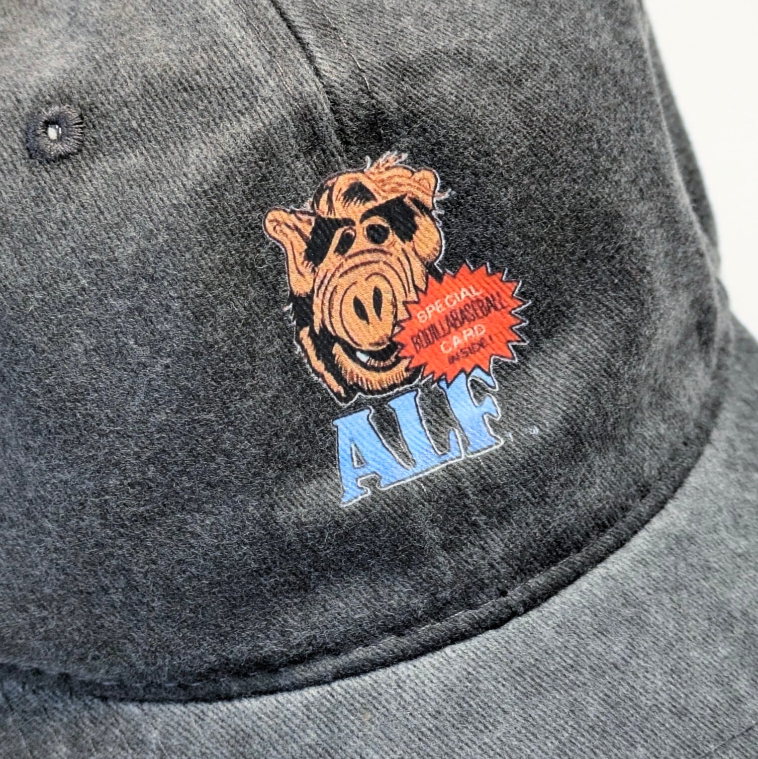 【 ALF（ アルフ ） 】 6パネルCAP / ベースボールキャップ / ウォッシュ加工 / ピグメント加工 〚アメリカン雑貨 アメトイ〛