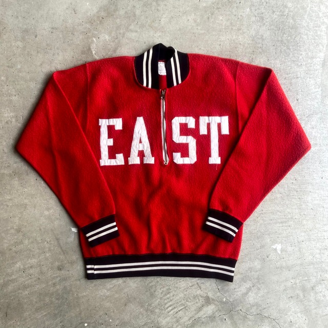 60年代 プロダクツタグ Champion チャンピオン カレッジロゴ ハーフ 
