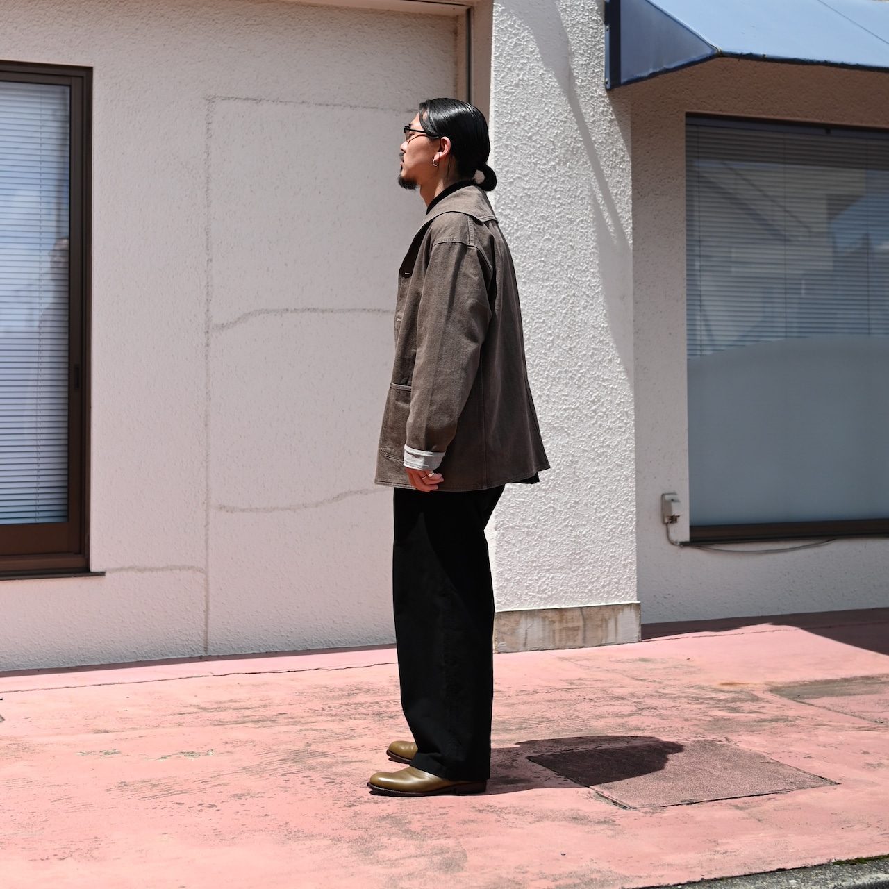 THE DAY(ザデイ)ORGANIC COTTON CORDUROY SHIRTコーディネート