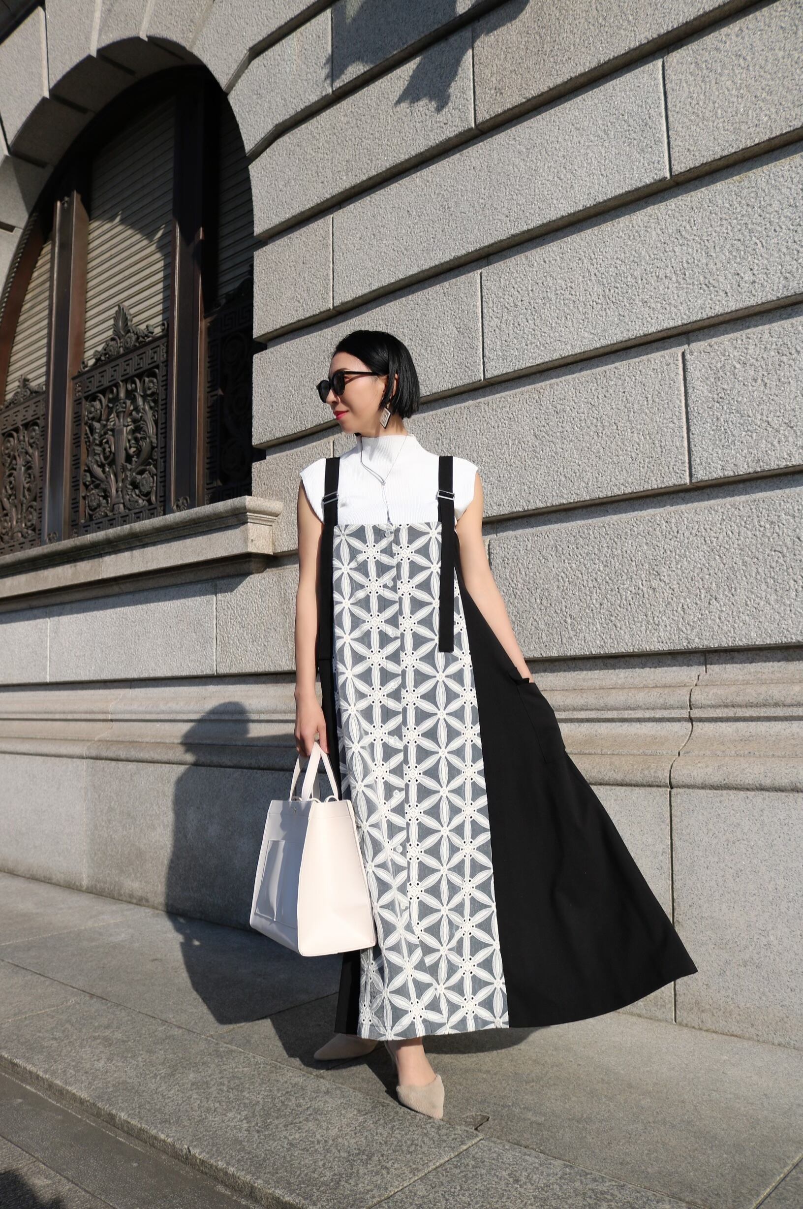 MARIA24SS Asterisk jumper skirt【Black】 | MARIA 