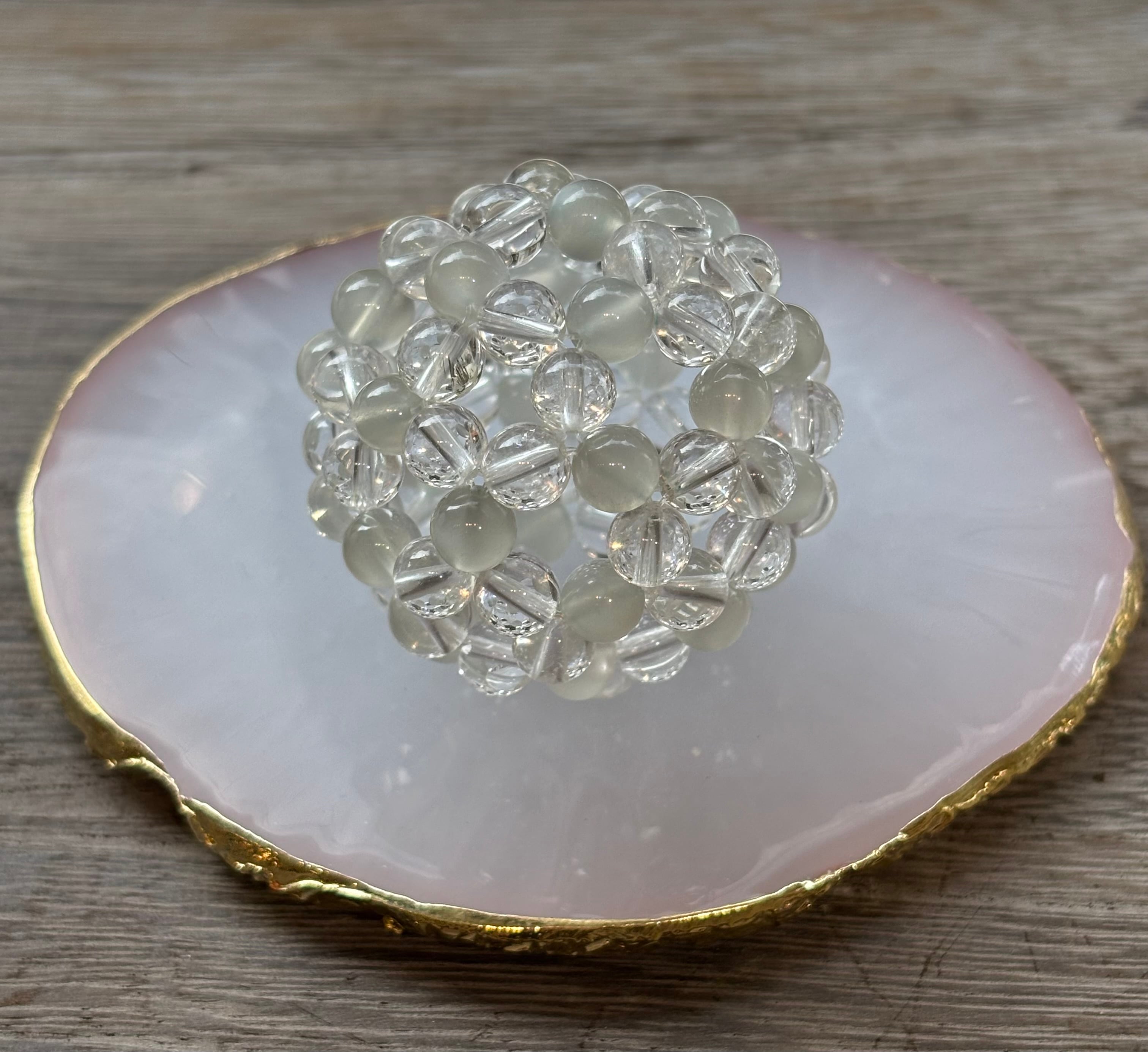 グリーンムーンストーン グリーンムーンストーン 4.42ct インド産 zi6202 : TAMICHI Minerals