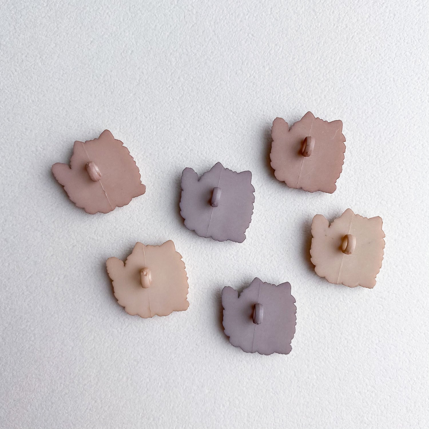 再入荷〉JJボタン もこもこ猫のボタンパック(6p) | Dua-アクセサリー