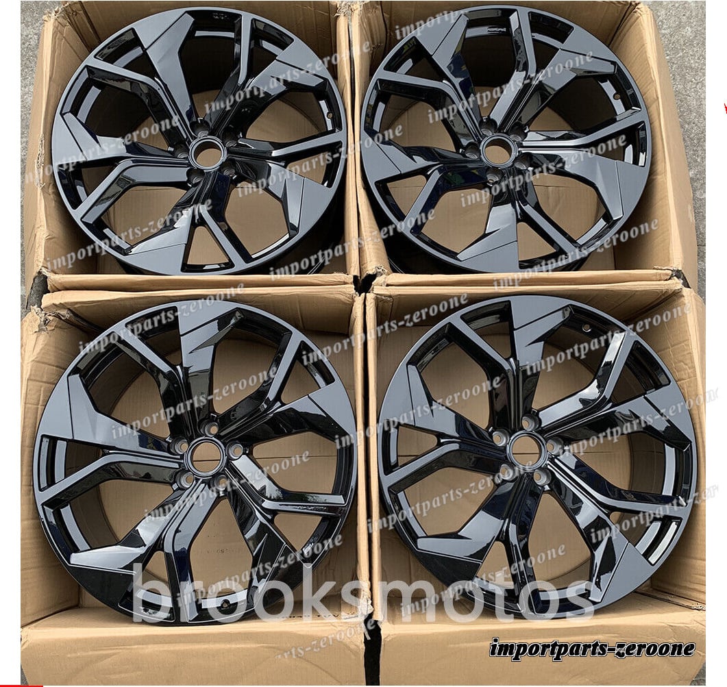 19インチ NEW ホイールセット アウディ SQ2 19X8 オフセット45 グロス