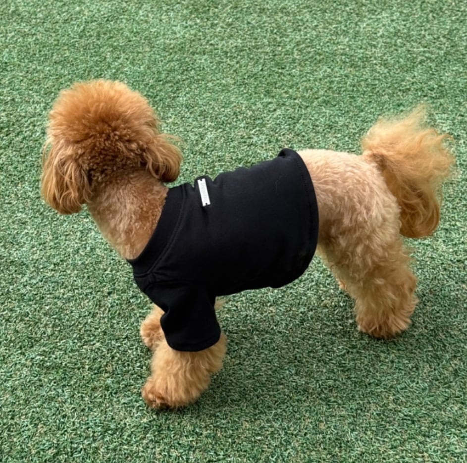 予約【buyalldog】Steady top For Dog (Black)