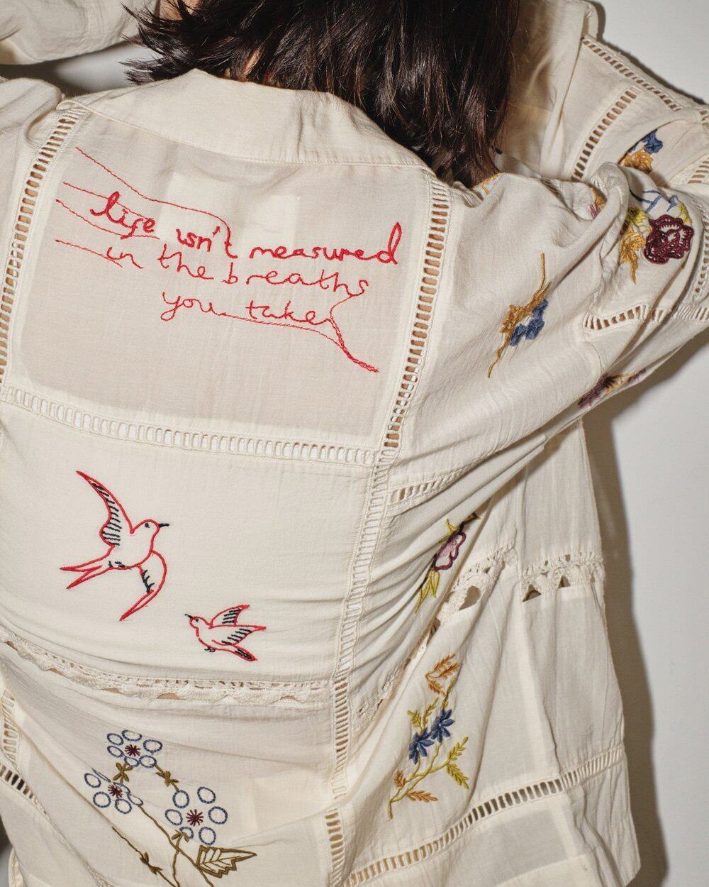 TODAYFUL Embroidery Patchwork Shirts エンブロイダリーパッチ TODAYFUL Embroidery Patchwork Shirts エンブロイダリーパッチ