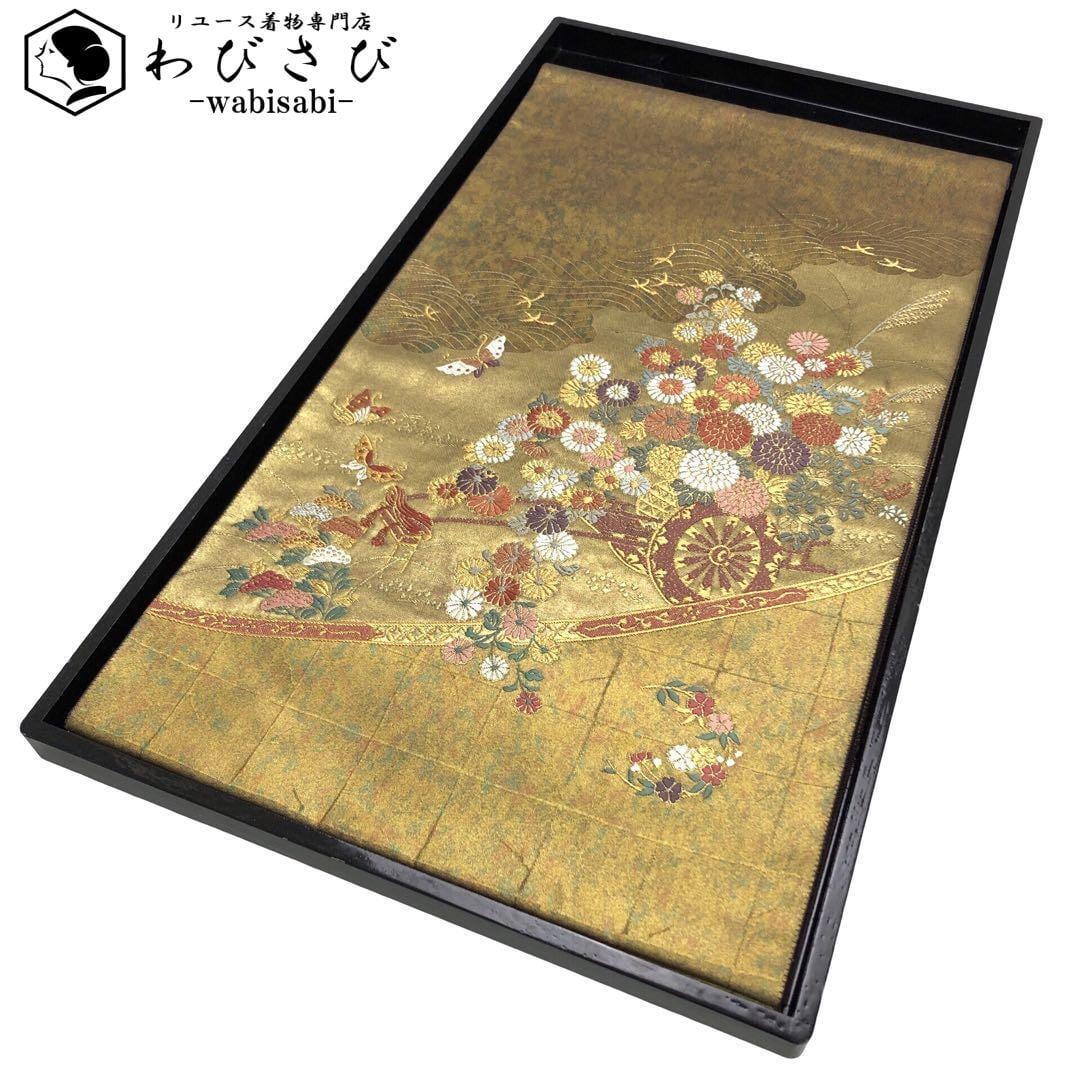 SALE❣️豪華な金色の袋帯、ほぼ未使用品。 袋帯 | リユース着物わびさび