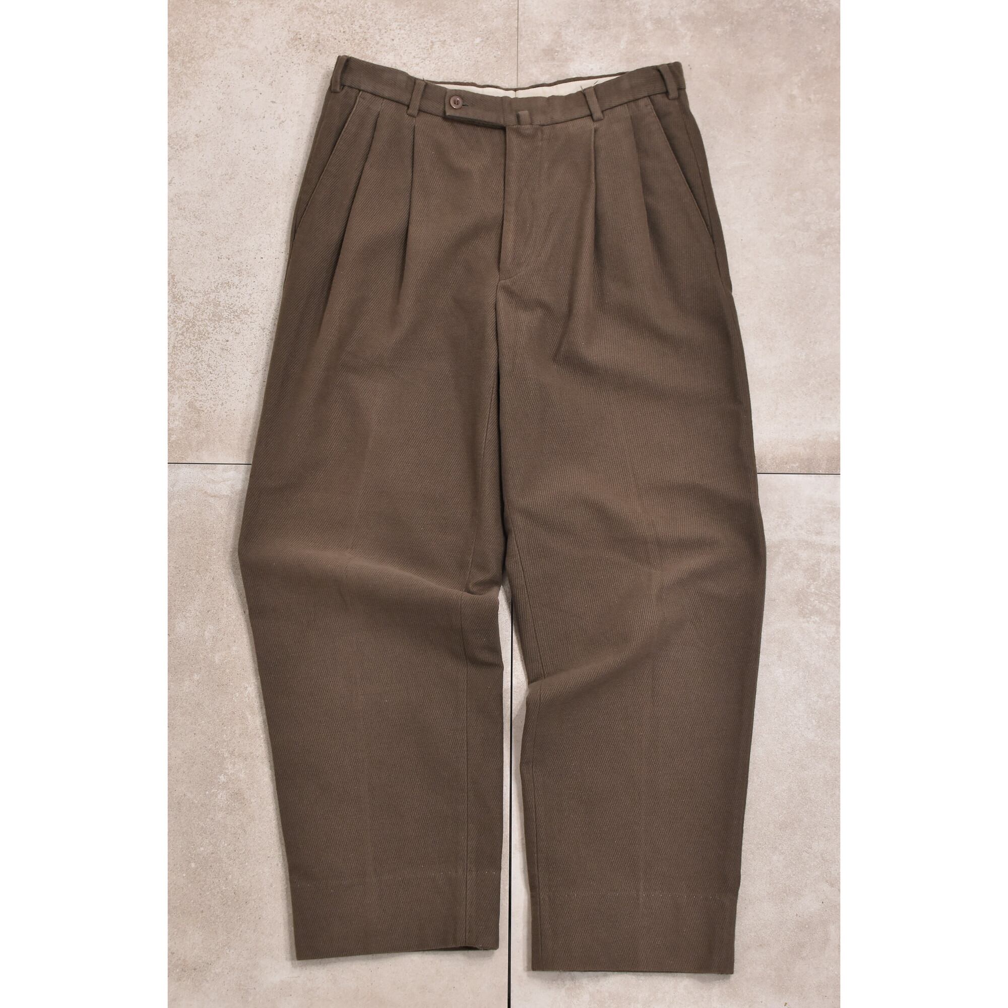 Ermenegildo Zegna angora blend slacks | 古着屋 grin days Ermenegildo Zegna angora blend slacks | 古着屋 grin days