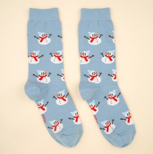 【Coucou Suzette  Festive season collection - Snowman socks-】