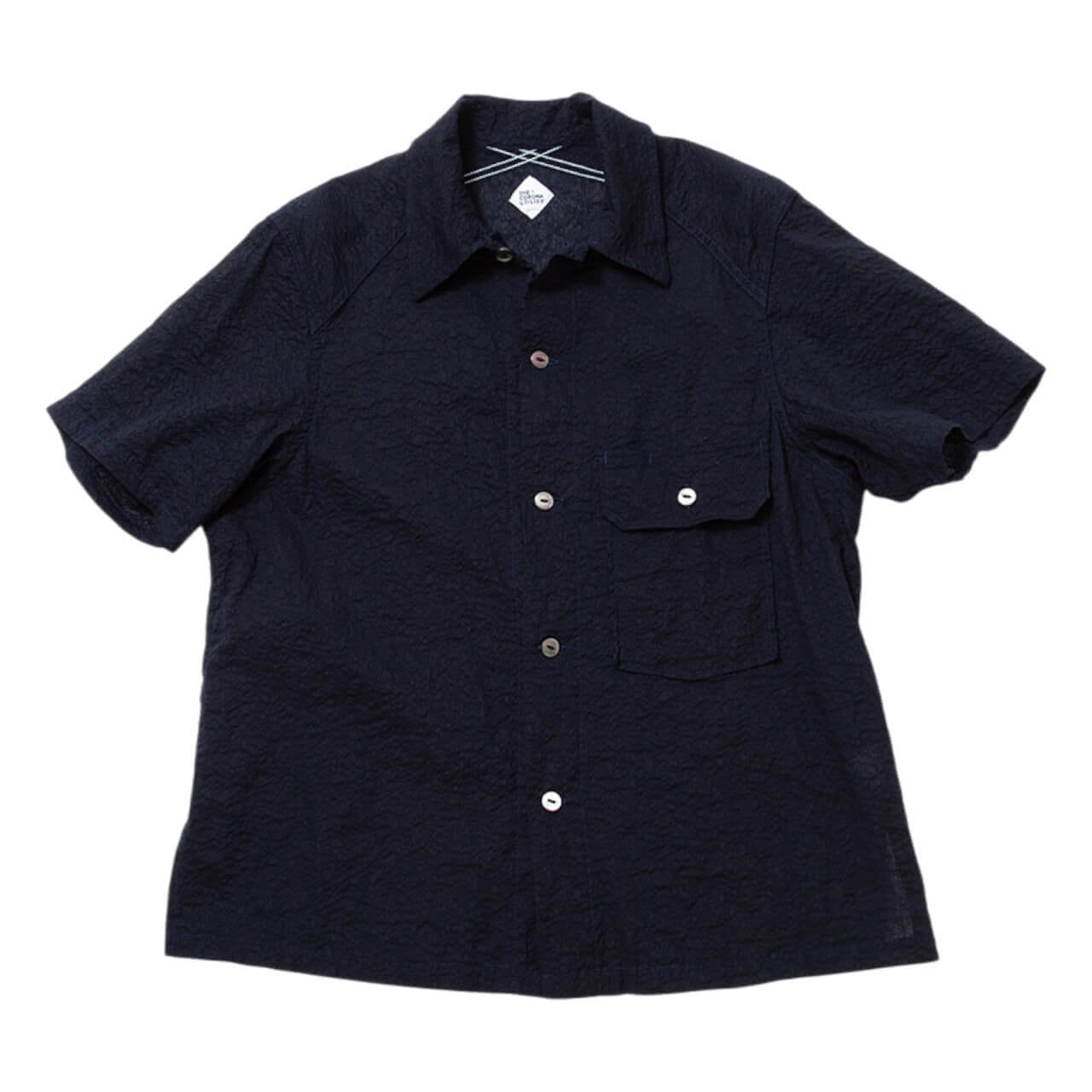 CORONA ユーティリティシャツ THE CORONA UTILITY / UTILITY FIELD SHIRT S/S Cotton Lawn Ripple