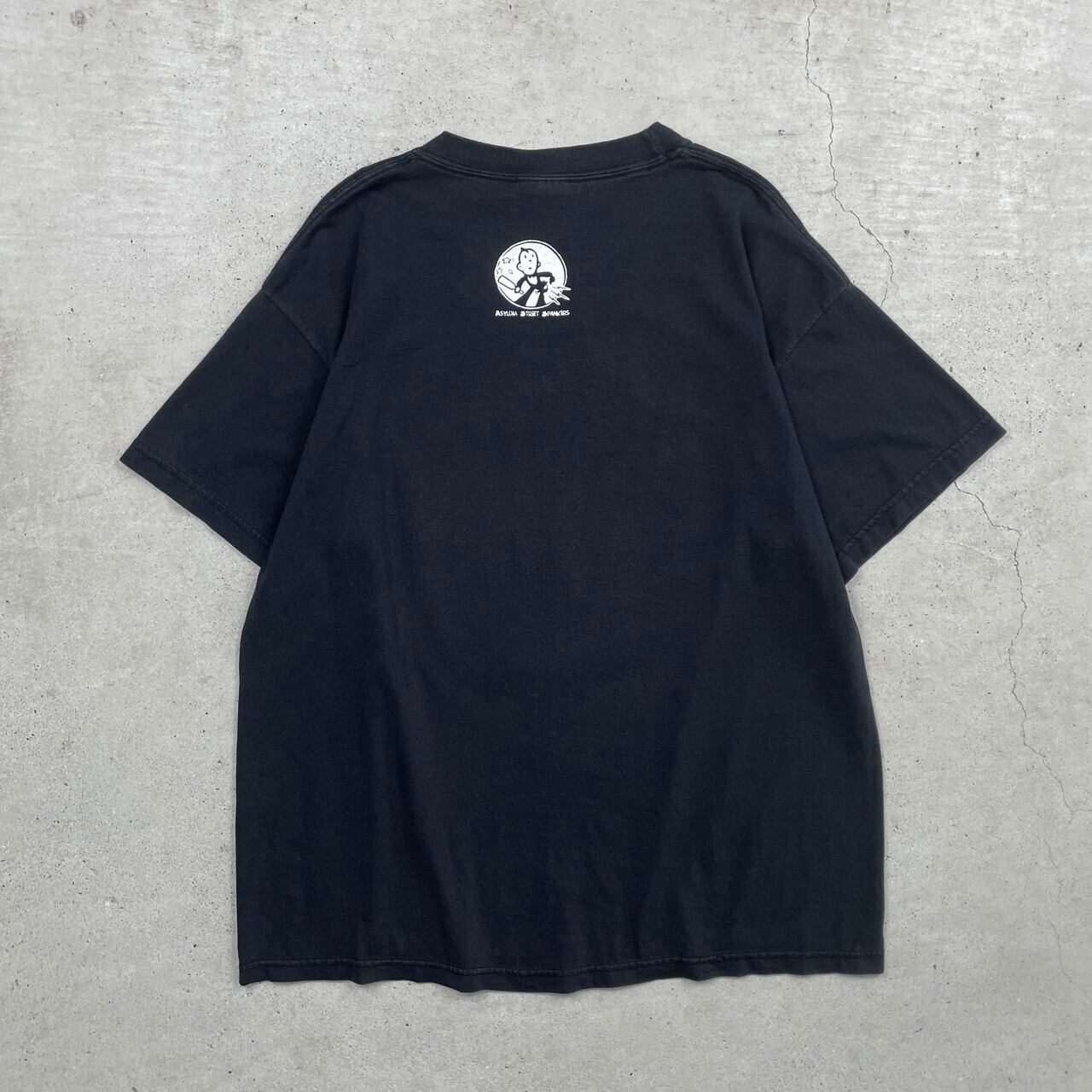 古着 00's オフスプリング スカル バンド Tシャツ 黒 バンT Y2K