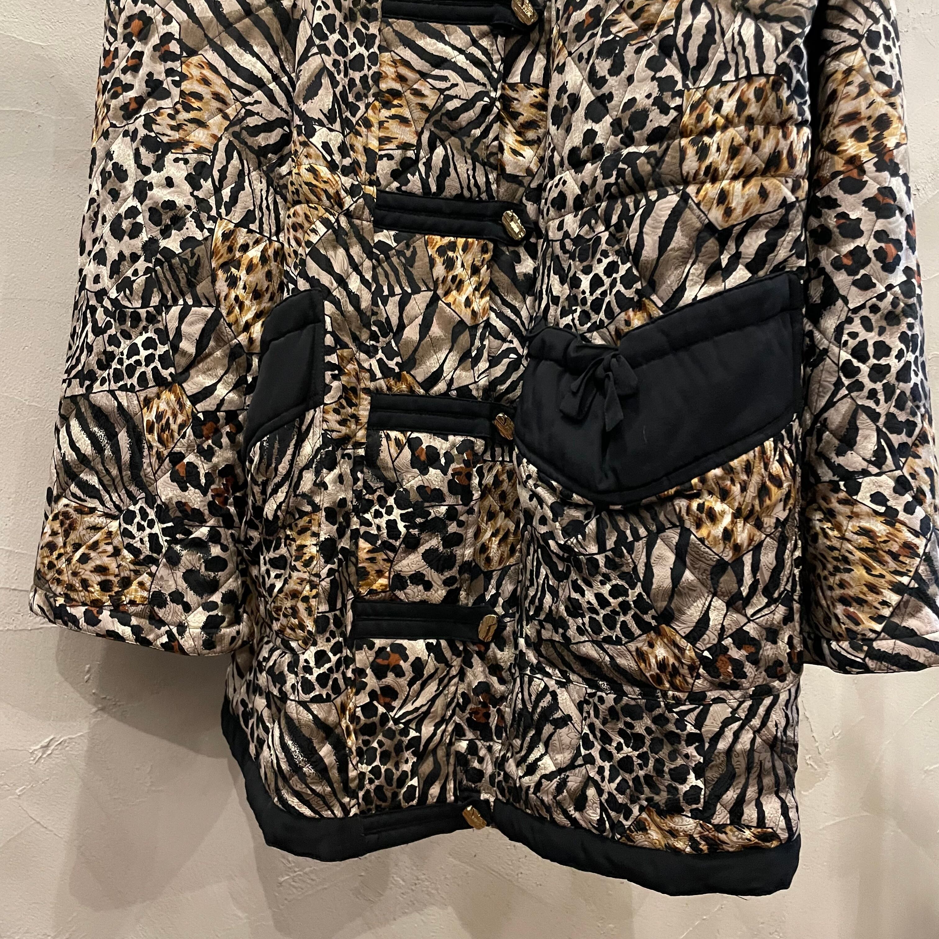 franca v.paoloni / quilting animal pattern jacket / 90's | ROOM