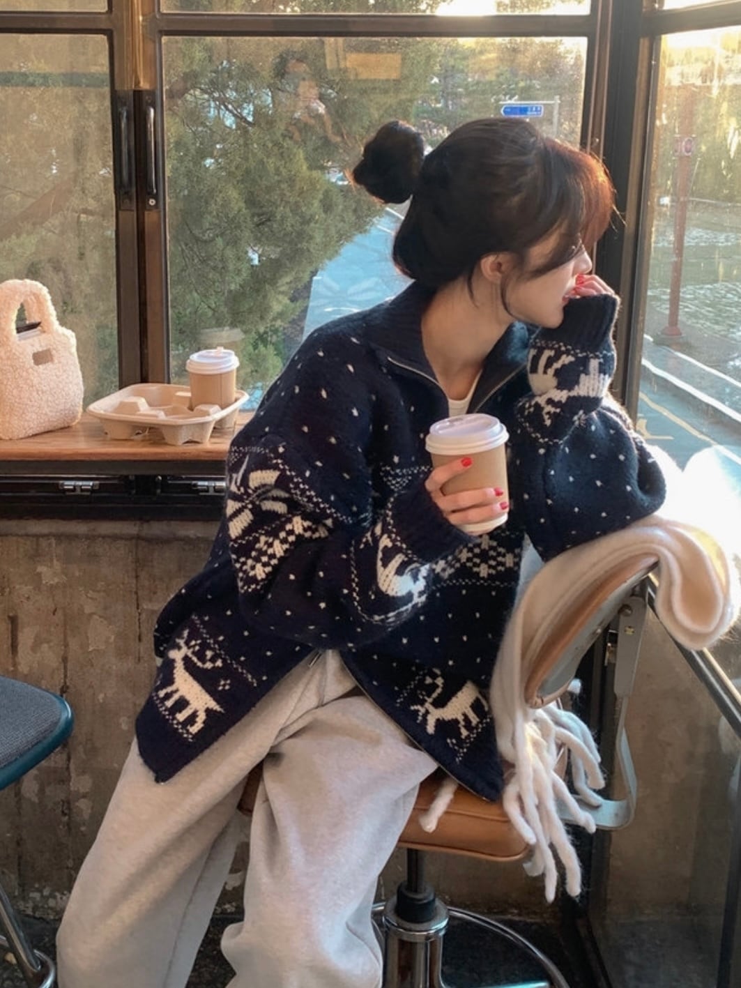 ダブルジップスノーニット.1398