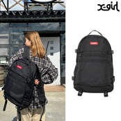 【X-girl】MILLS LOGO ADVENTURE BACKPACK 【エックスガール】