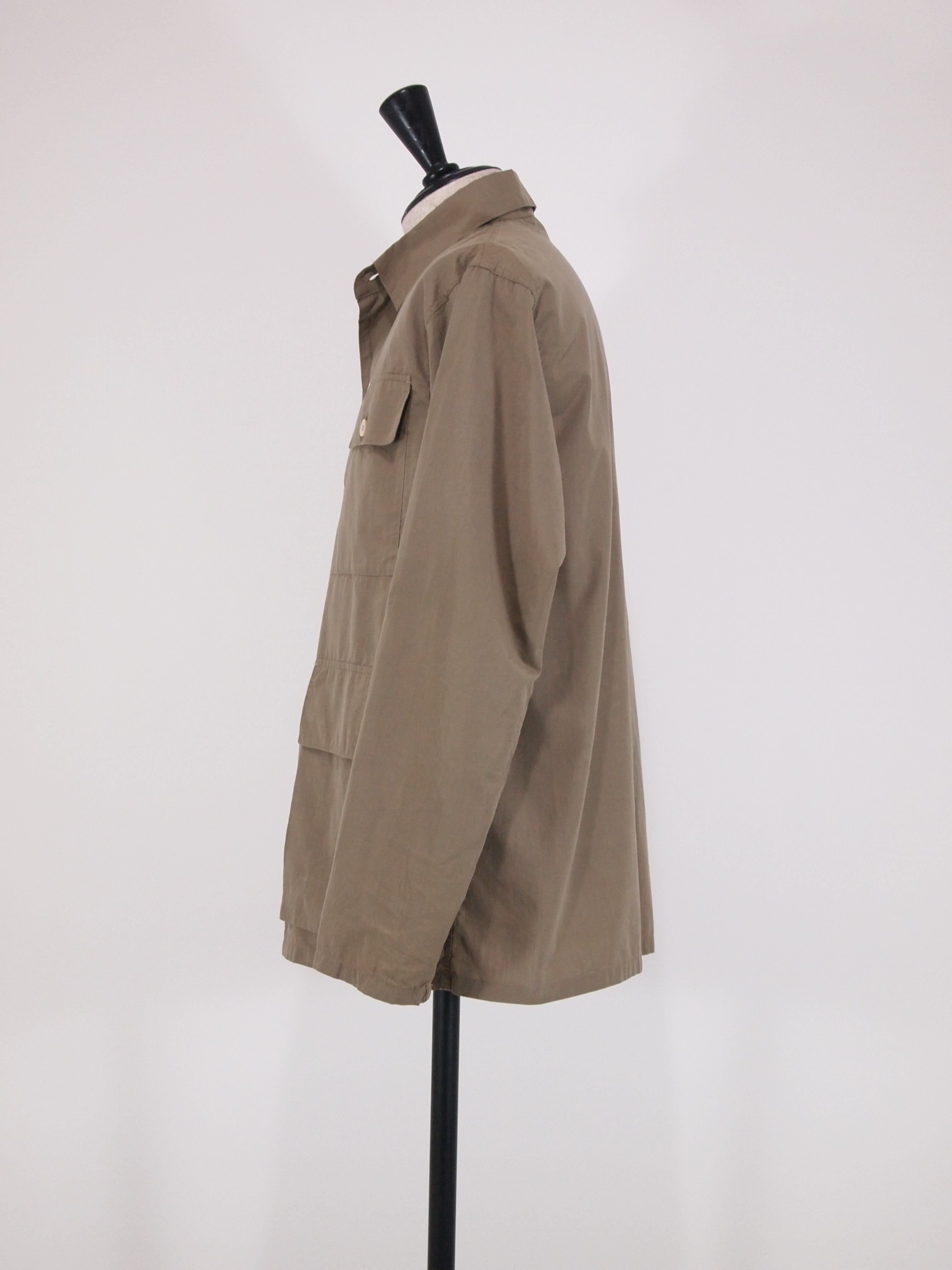 USED】COMOLI SAFARI JACKET コモリ コットンポプリン サファリ