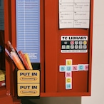 ICカード ステッカー（TC Library / 2枚入り）