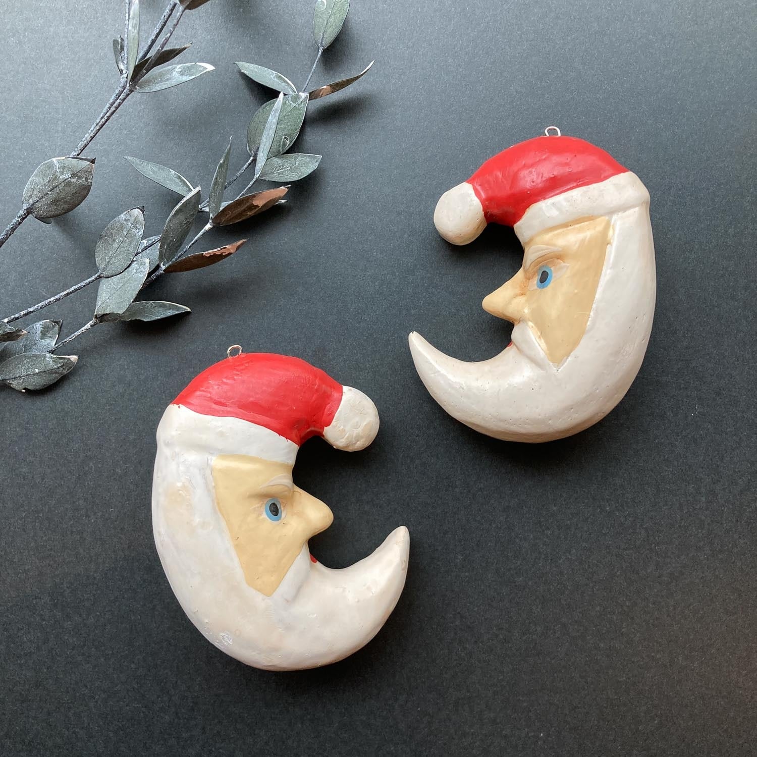 再入荷〉三日月サンタのオーナメントS（76mm） | Dua