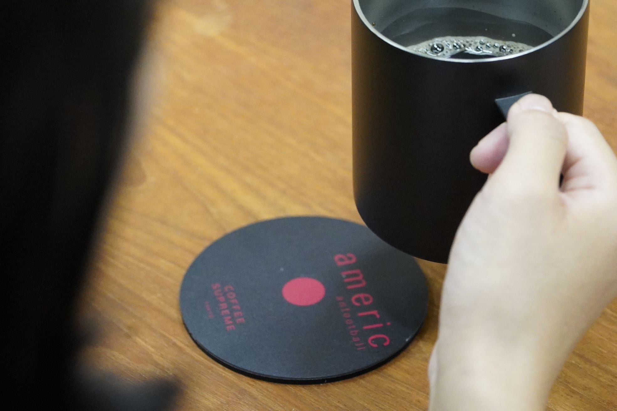 HOT CAPPUCCINOS since 1993 CSチームスウェット＜ブラック＞ | Coffee