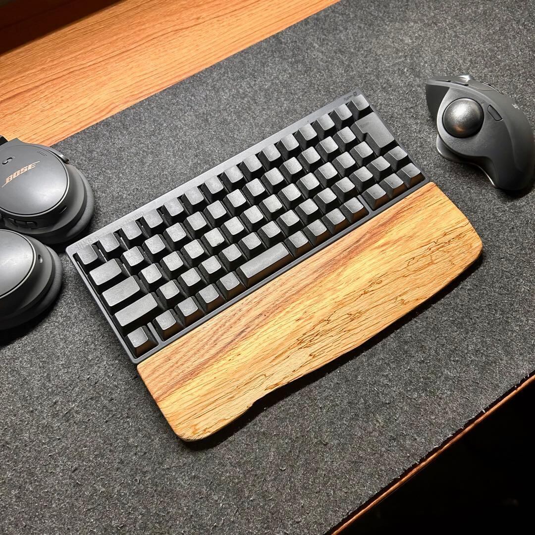 HHKB キーボード アームレスト パームレスト リストレスト 木製 天然木