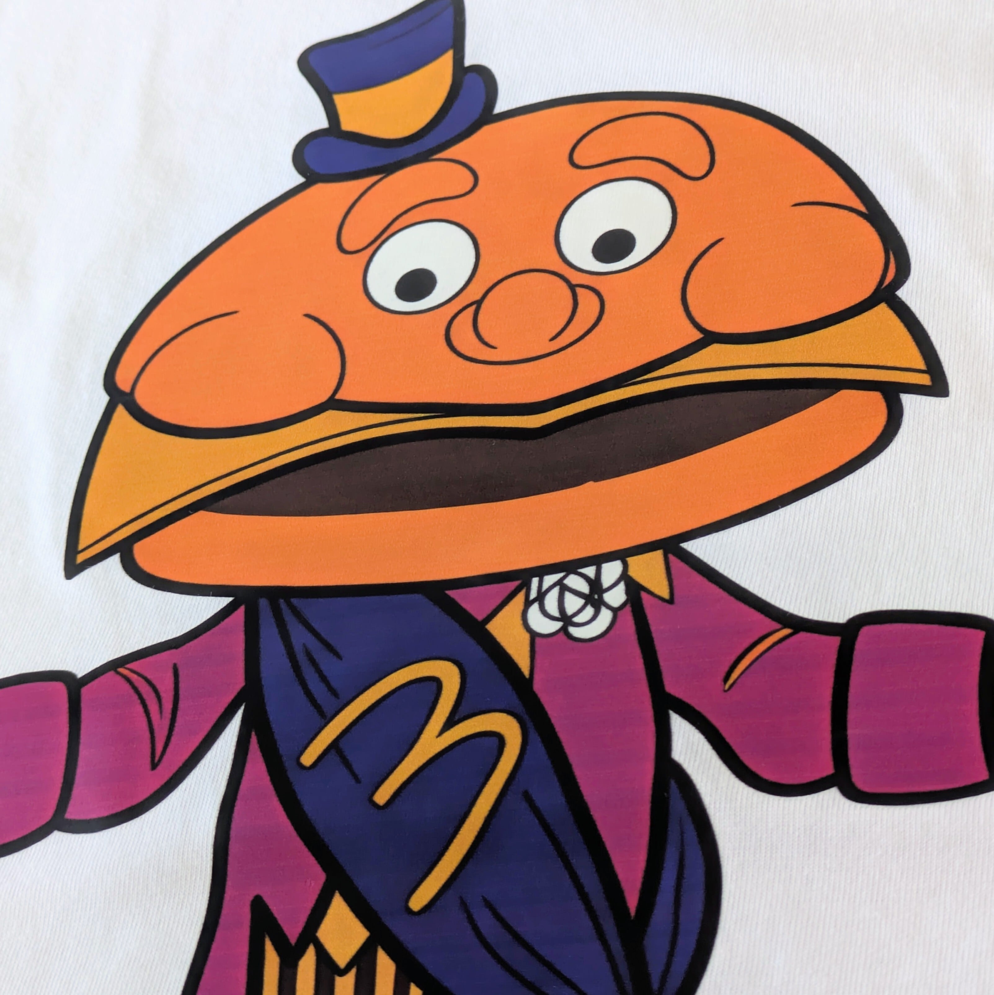 【 McDonald's / マクドナルド 】Mayor McCheese メイヤーマックチーズ / 市長 / Tシャツ〚アメリカン雑貨 アメトイ〛