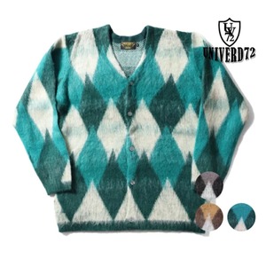 【UNIVERD72】 MOHAIR TOUCH JQ CARDIGAN (3色展開)