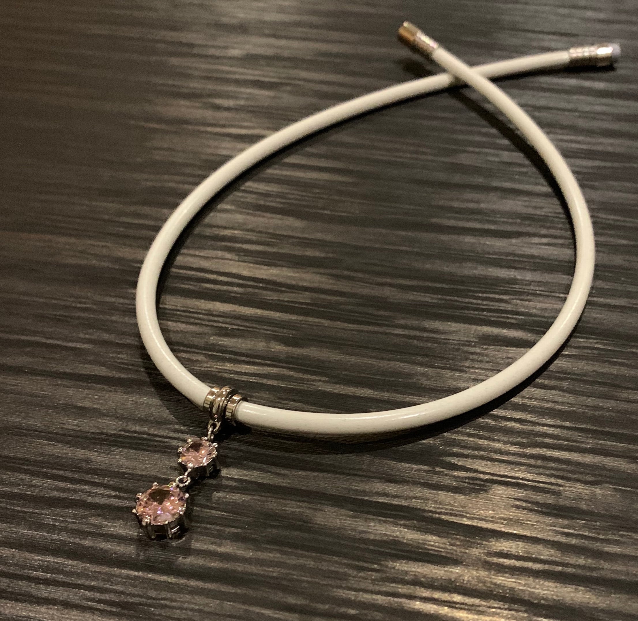 TWOピンクダイヤモデル【スポーツネックレス】 | 4clovercross フォー