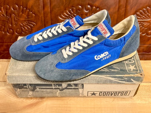 CONVERSE（コンバース） COACH JOGGER（コーチ ジョガー）ナイロン 7.5 26cm 青 70s 209
